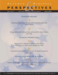 Cover of Science & Practice Perspectives