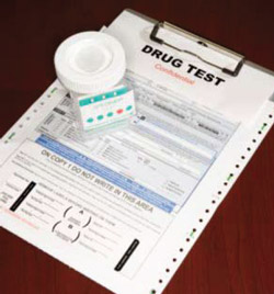image of a drug test