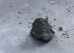 "Grey Death" a block of substance that looks like ashes