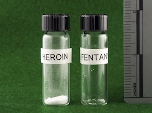 Image showing lethal doses of Heroin and Fentanyl