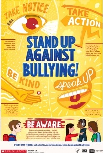 Heads Up: Stand Up Against Bullying Poster