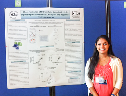 Yamini Naidu, NIDA Intramural Research Lab Intern