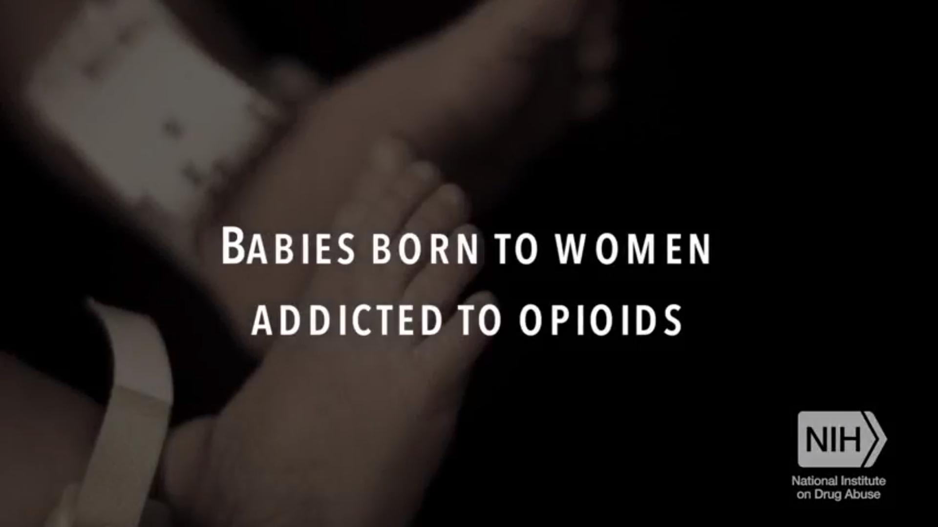 Banner - Babies born to women addicted to opioids
