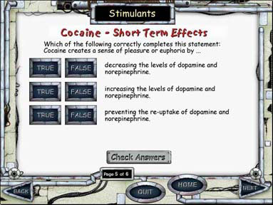 Cocaine - Short Term Effects