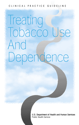 Nicotine Addiction: Cover of 'Treating Tobacco Use and Dependence