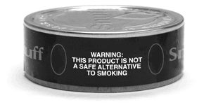 Smokeless Tobacco Warning: This Product Is Not A Safe Alternative To Smoking