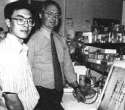 Dr. George Uhl and Dr. Xiao-Bing Wang