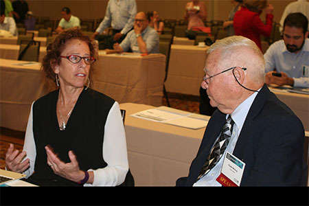 Susan Weiss, NIDA, and Clyde McCoy, CPDD International Committee Chair and University of Miami